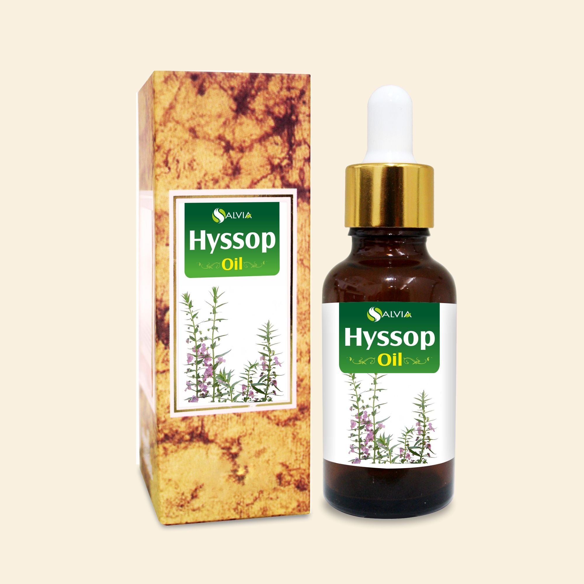 Salvia Natural Essential Oils Hyssop Oil (Hyssopus Officinalis) Pure Natural Essential Oil