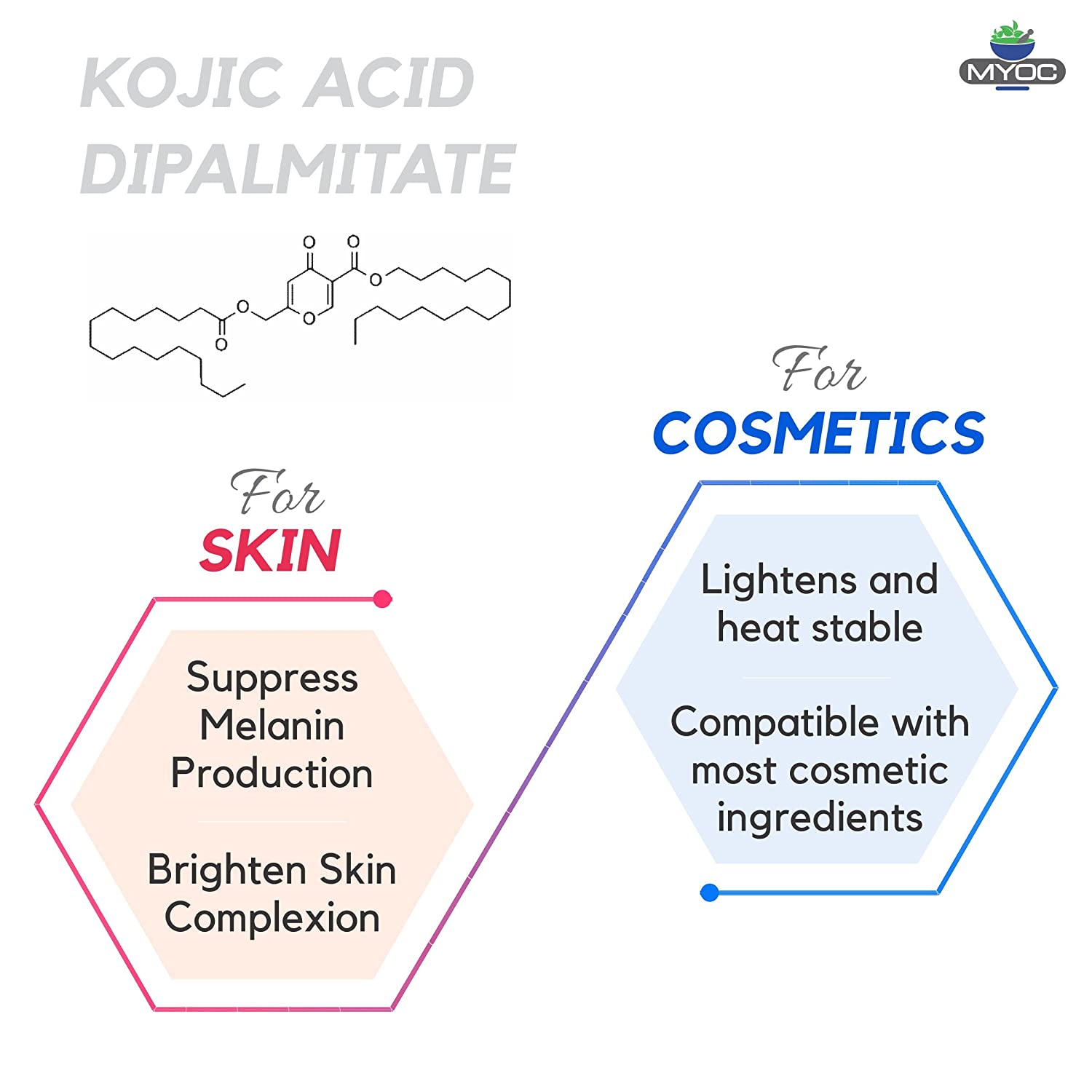 Shoprythm Cosmetic Raw Material List Kojic Acid Dipalmitate