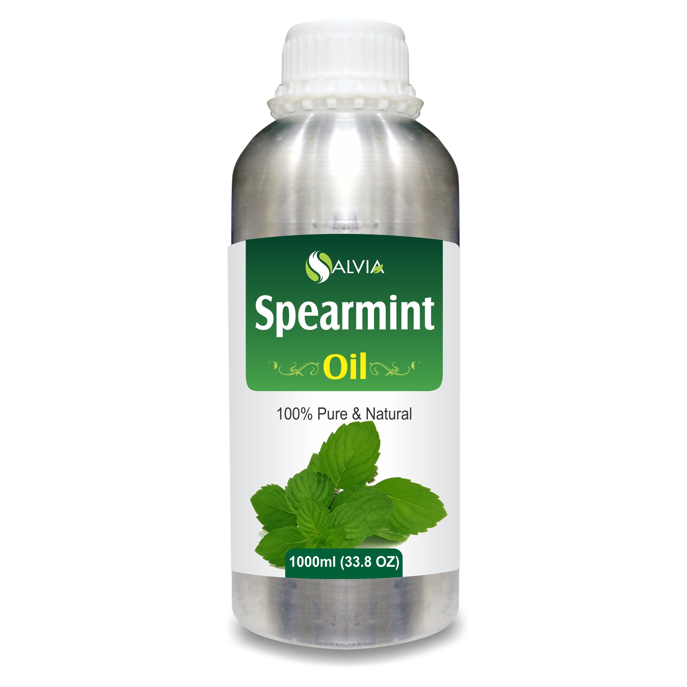 Shoprythm Natural Essential Oils 1000ml Spearmint Oil (Mentha Spicata) 100% Pure and Natural Essential