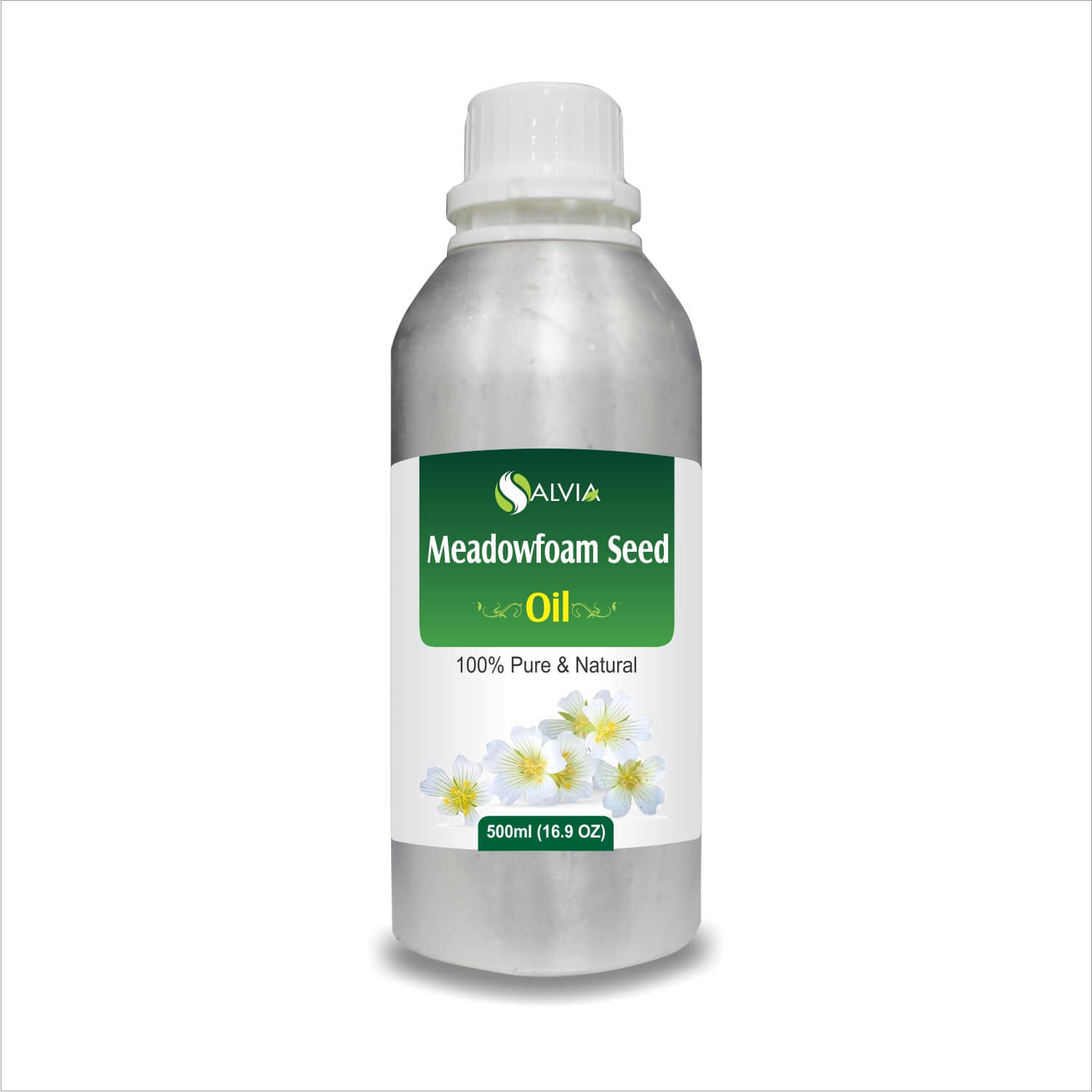 Shoprythm Natural Essential Oils 500ml Meadowfoam Seed Oil (Limnanthes-Alba) 100% Natural Pure Carrier Oil