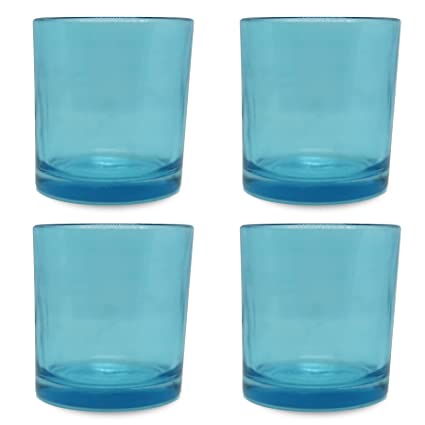 Shoprythm Packaging,Cosmetic Jar Blue glass candle jar
