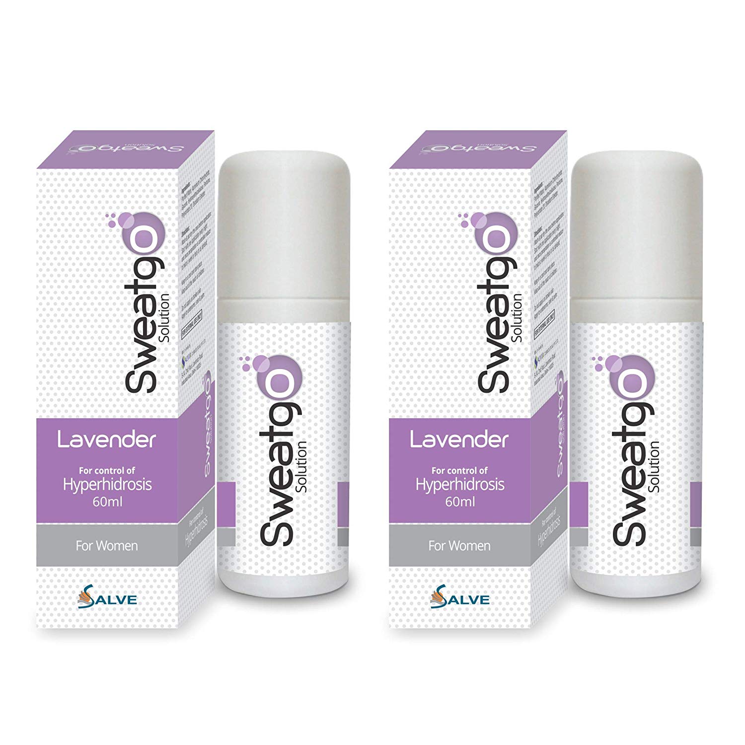 Shoprythm Sweatgo Pack of 2 Salve Sweatgo Anti perspirant for women Lavender Fragrance