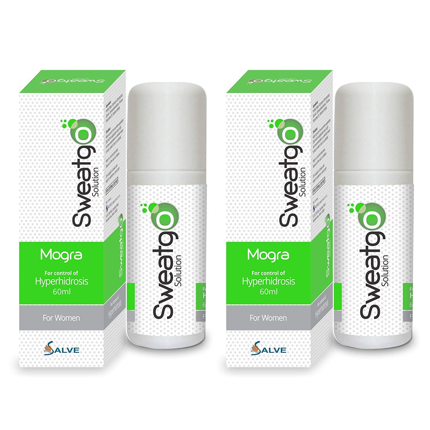 Shoprythm Sweatgo Pack of 2 Salve Sweatgo Antiperspirant Hyperhidrosis For Women
