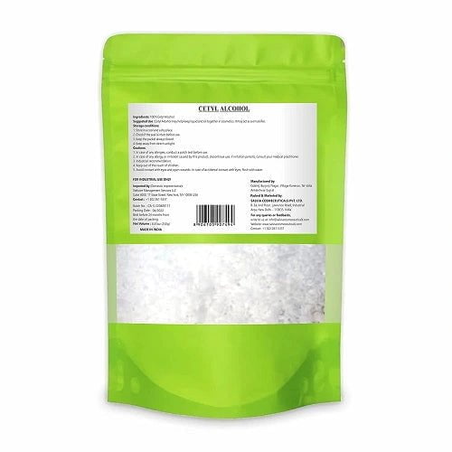 shoprythmindia Cosmetic Raw Material,United States Cetyl Alcohol 125g / 4.4oz By Salvia