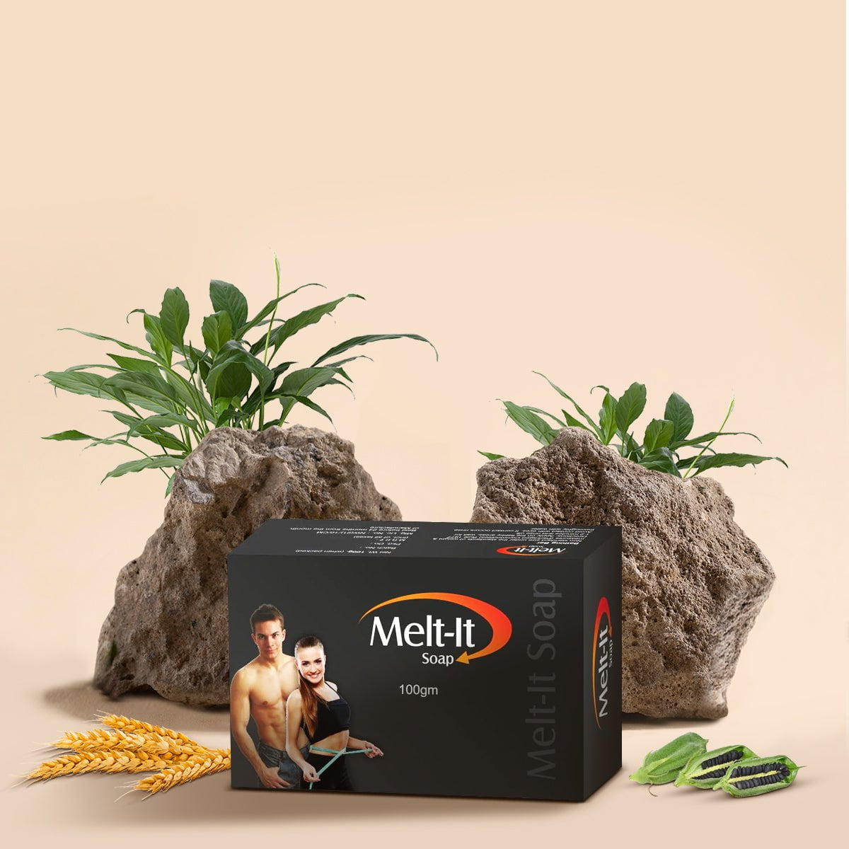 shoprythmindia Melt Melt-It Anti Cellulite And Slimming Soap 100gm
