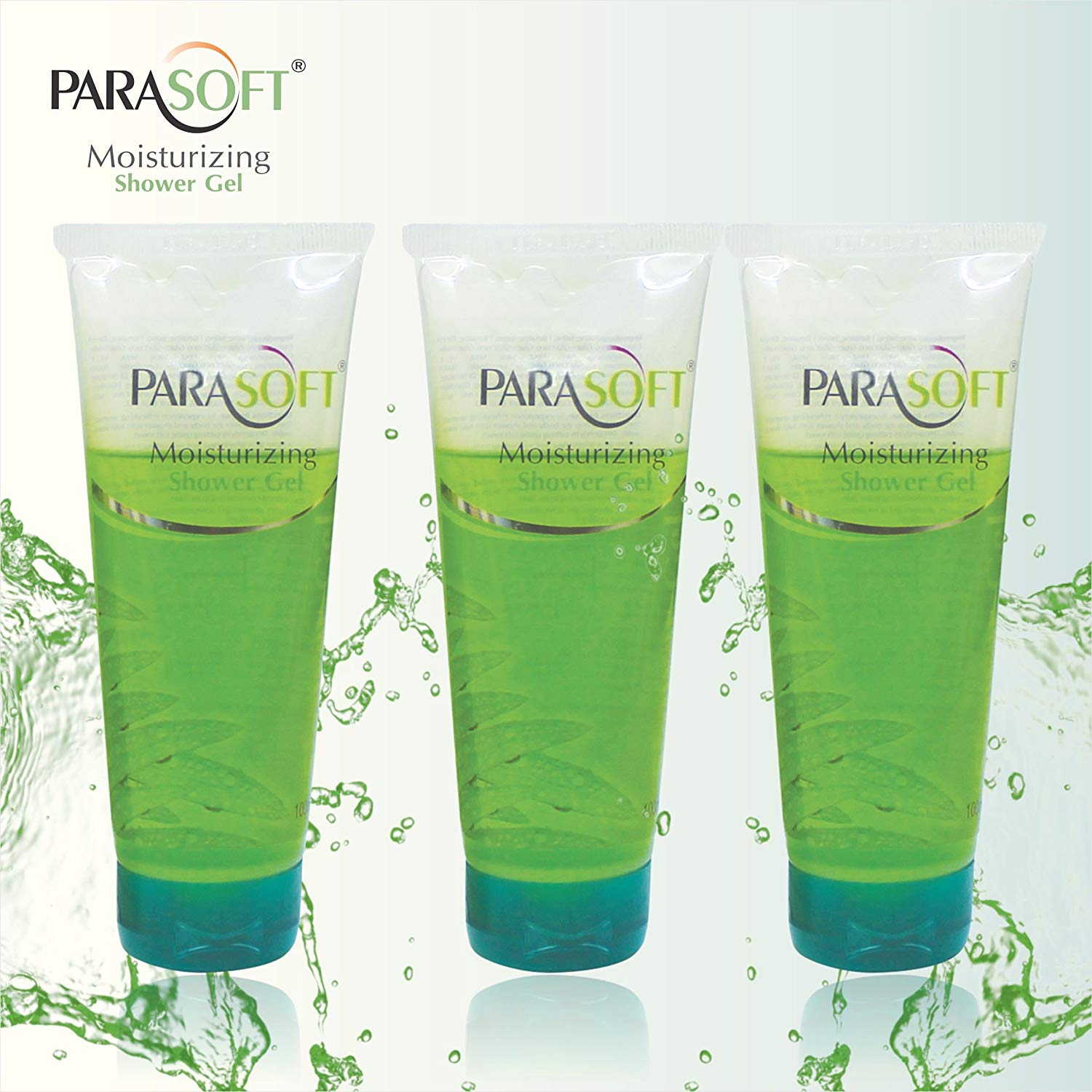 shoprythmindia Parasoft,Moisturizing Bar & Shower Gel Pack of 3 Parasoft Shower Gel Enriched With Aloe Vera