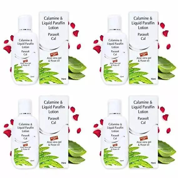 shoprythmindia Parasoft,Moisturizing Lotion Pack of 4 Parasoft Calamine Lotion